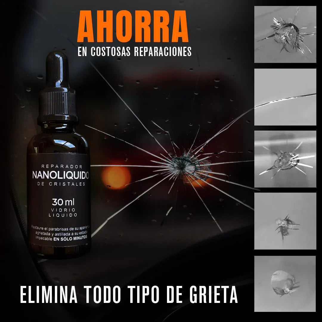 Liquido reparador de cristales